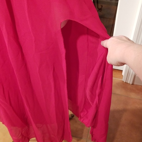 🐼💜HP💜 Cool Cube Cold Shoulder Maxi Dress Fall Sale Item - Picture 6 of 14